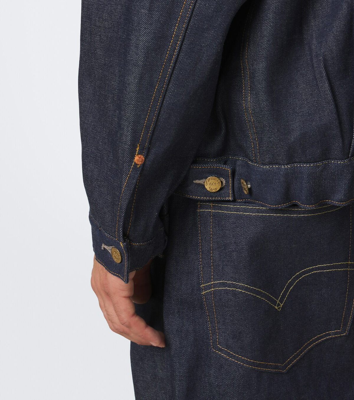 Sacai Denim bomber jacket