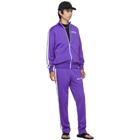 Palm Angels Purple Classic Track Pants