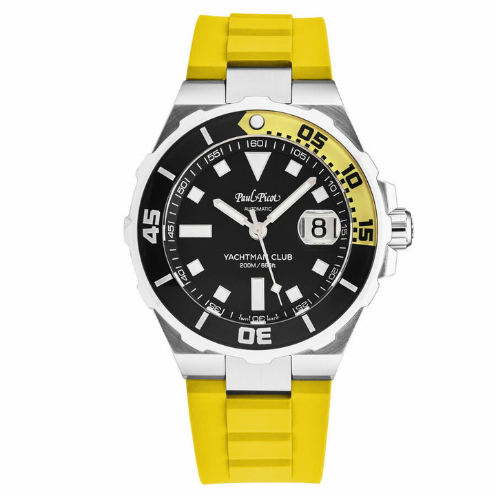 Photo: Paul Picot Yachtmanclub Automatic Black Dial Mens Watch P1251NJ.SG.3614CM001