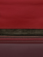 FERRARI - Varnished Leather Chain Wallet