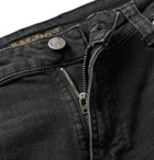 Nudie Jeans - Skinny Lin Organic Stretch-Denim Jeans - Black