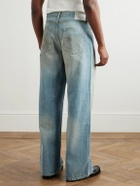 ssstein - Wide-Leg Distressed Jeans - Blue