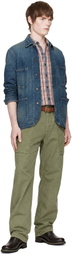 RRL Blue Denim Engineer Jacket