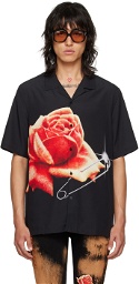 Ksubi Black Rose Garden Shirt