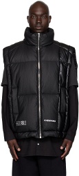 MM6 Maison Margiela Black CHENPENG Edition Down Vest
