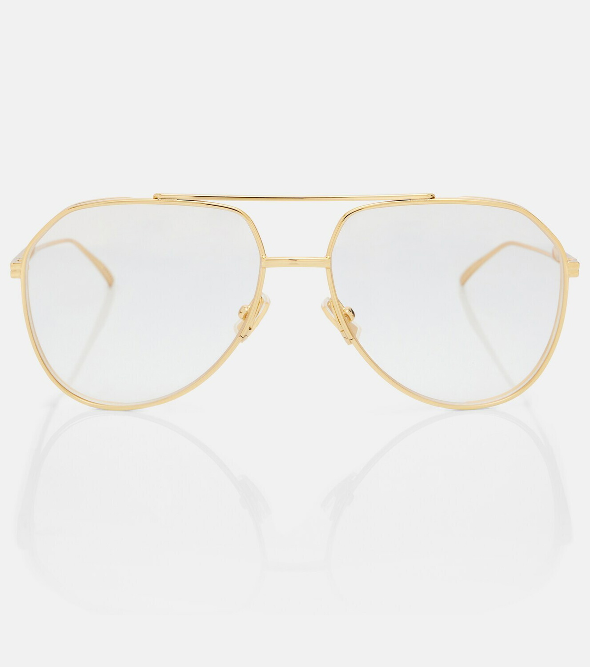 Bottega Veneta Light Ribbon aviator glasses
