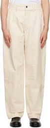 AIREI Beige Panel Trousers