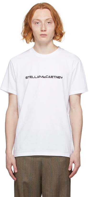 Photo: Stella McCartney White Graphic Logo T-Shirt