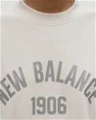 New Balance Essentials Varsity Fleece Crew Beige - Womens - Sweatshirts