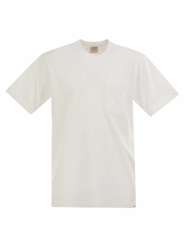 Photo: Filson Cotton T-shirt With Breast Pocket