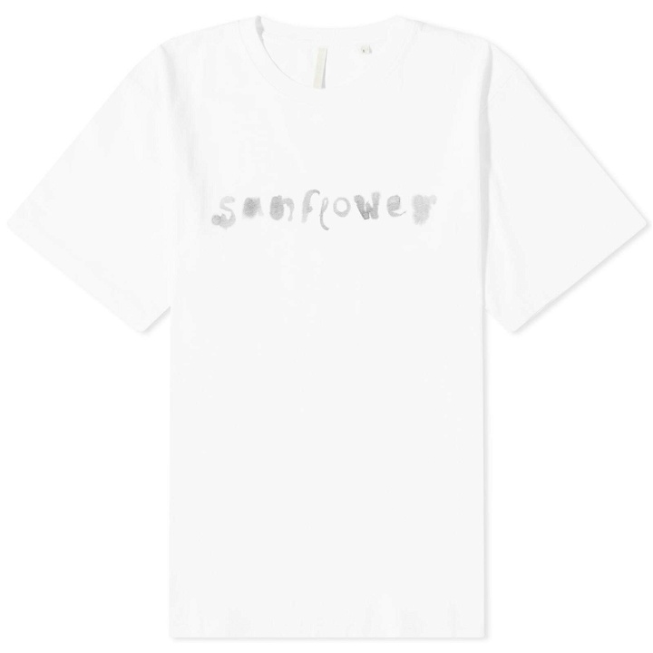 Photo: Sunflower Men's Easy Logo T-Shirt in White