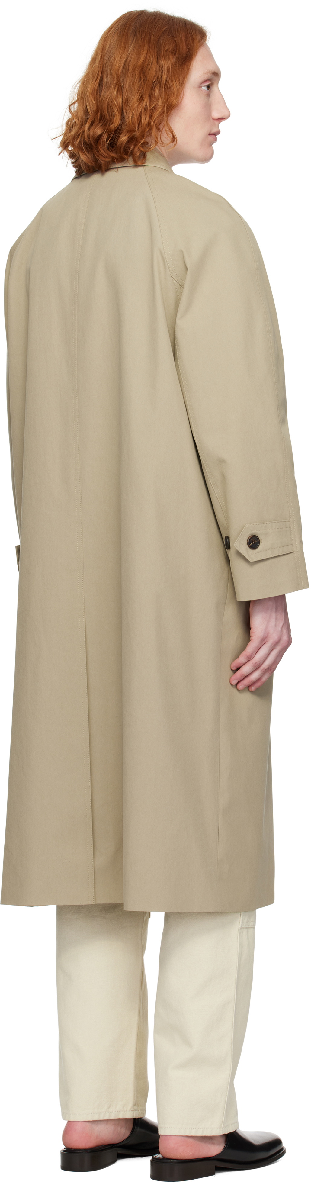 Dunst Taupe Refined Mac Coat