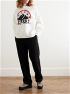 Cherry Los Angeles - Mountain Expedition Logo-Print Cotton-Jersey Sweatshirt - White