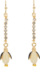 Marni Gold Penguin Earrings