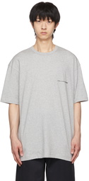 Comme des Garçons Shirt Grey Logo T-Shirt