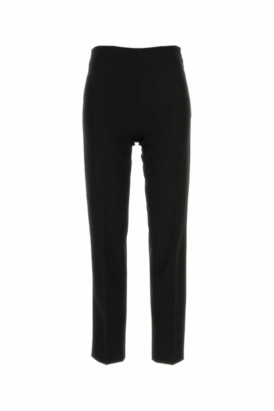 Photo: PT Torino Black Stretch Polyester Gioia Pant