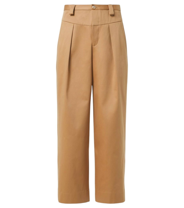 Photo: King & Tuckfield Cotton wide-leg pants