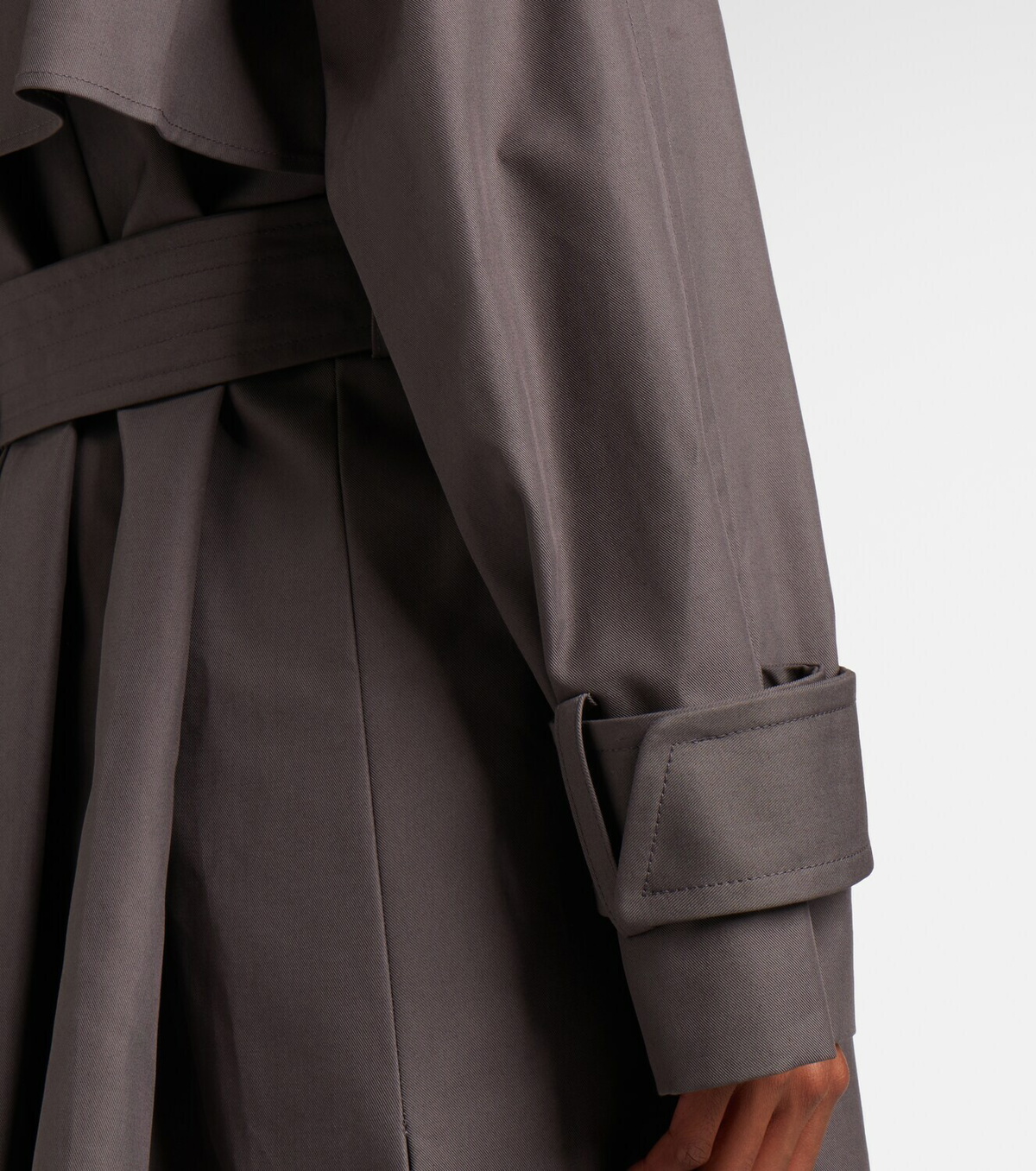 Victoria Beckham Philippa cotton trench coat