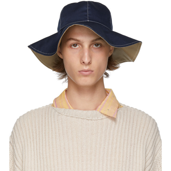 Photo: Marni Blue and White Stitch Bucket Hat