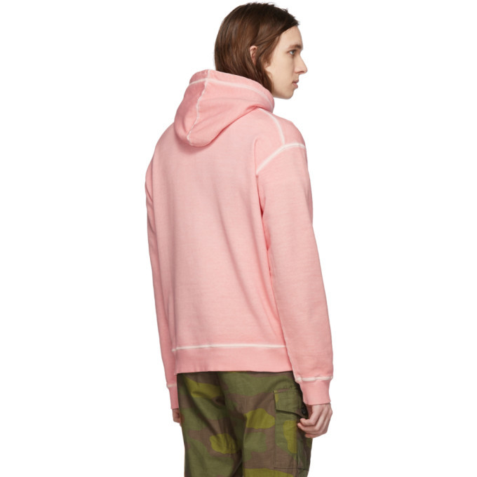 Dsquared2 Pink Vicious Bros Hoodie Dsquared2