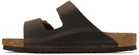 Birkenstock Brown Regular Arizona Sandals