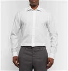 Dunhill - White Cotton-Poplin Shirt - Men - White