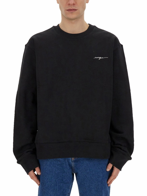 Photo: MSGM Sweatshirt With Embroidered Logo