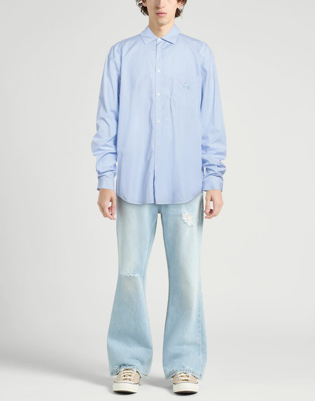 Ambush Mens Shirt Sky in Blue