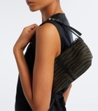 Fendi Vanity Small jacquard shoulder bag
