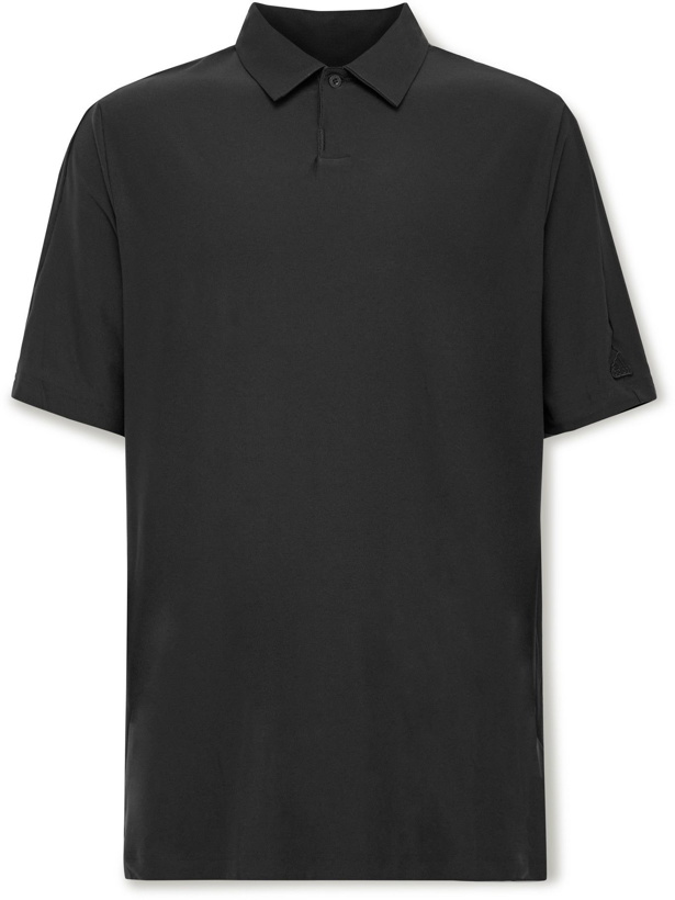 Photo: adidas Golf - Go-To Recycled Stretch-Jersey Golf Polo Shirt - Black