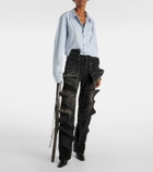 Y/Project Paneled straight jeans