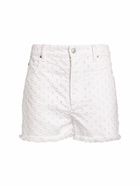 ISABEL MARANT Lesia Cotton Denim Shorts