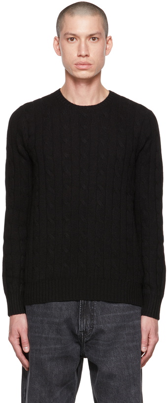 Photo: Polo Ralph Lauren Black 'The Iconic' Sweater