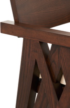 AMIRI SSENSE XX Brown M.A. Studio Chair