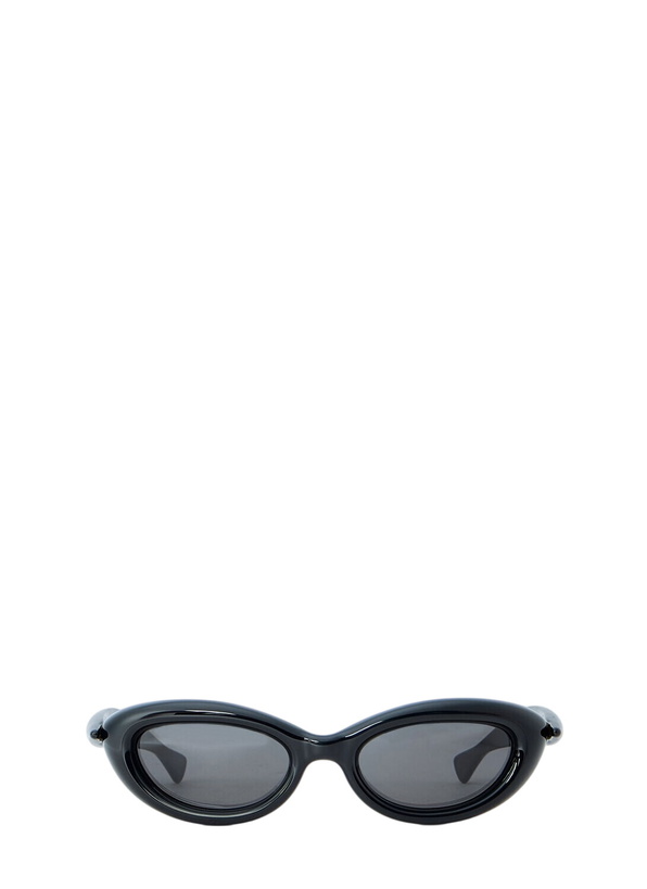 Photo: Bottega Veneta Sardine Oval Sunglasses