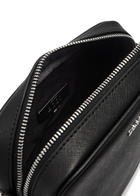 Boss Northon Logo Saffiano Leather Cross-body bag - Black - One Size