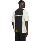 Heron Preston Black and Beige Caterpillar Edition Tie-Dye T-Shirt