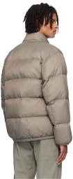 Gramicci Gray Quilted Down Jacket