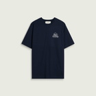 Café Mountain Men's Refuge T-shirt in Navy