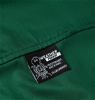 Arpenteur - Sportive Canvas Hooded Jacket - Dark green