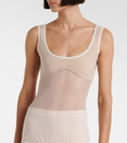 Nensi Dojaka Semi-sheer tank top