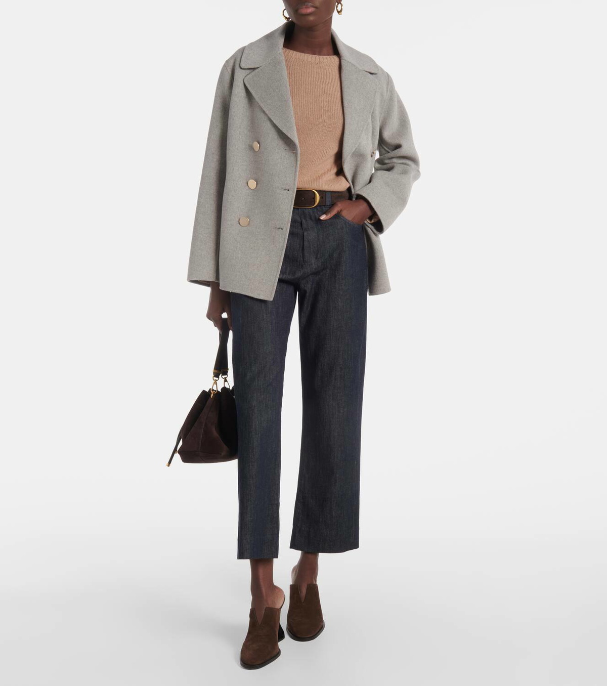 S Max Mara Terra high-rise straight jeans S Max Mara