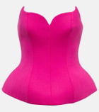 Giuseppe di Morabito Wool-blend bustier