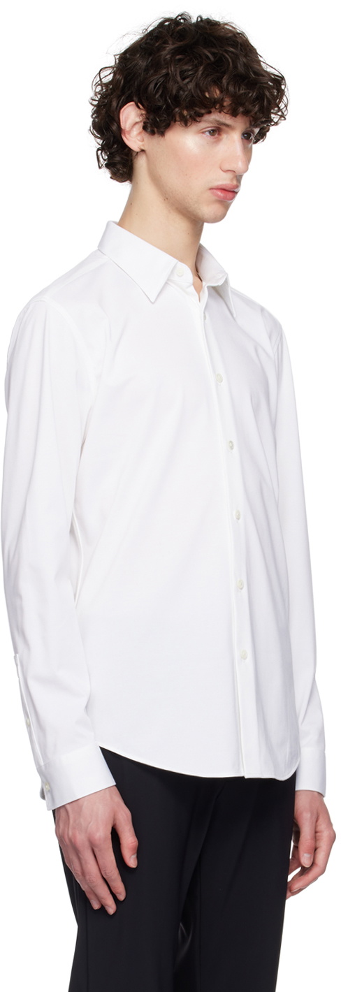 Theory White Sylvain Shirt