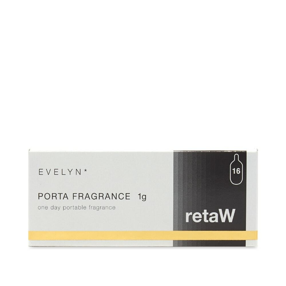 Photo: retaW Porta Fragrance in Evelyn*