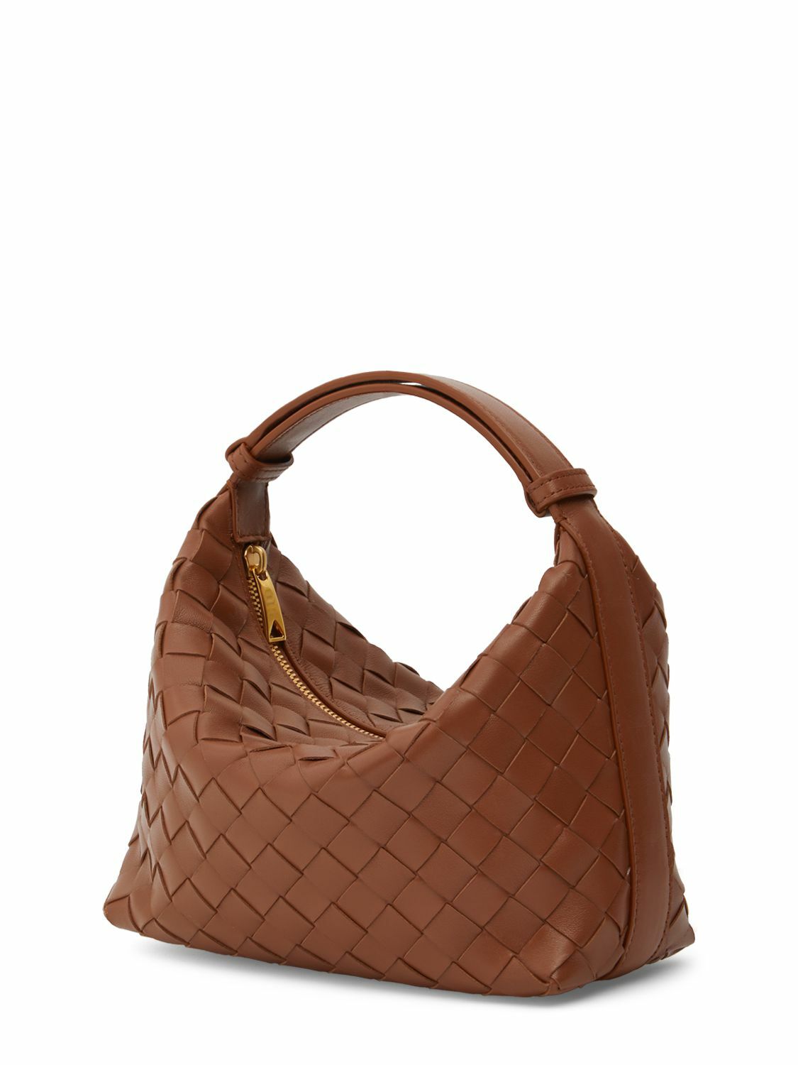 【送料&関税込】Bottega Veneta Mini Wallace Leather Shoulder Bottega Veneta Mini Wallace Leather Top-Handle Bag | Saks