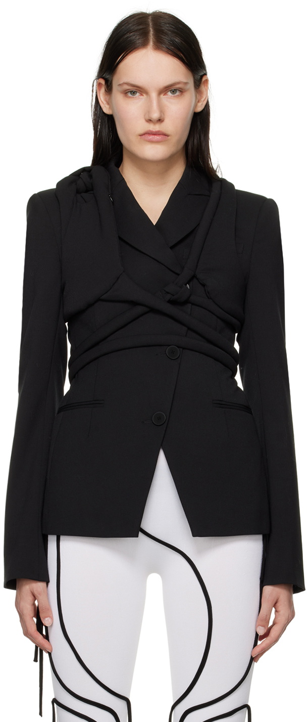 Ottolinger Black Harness Blazer