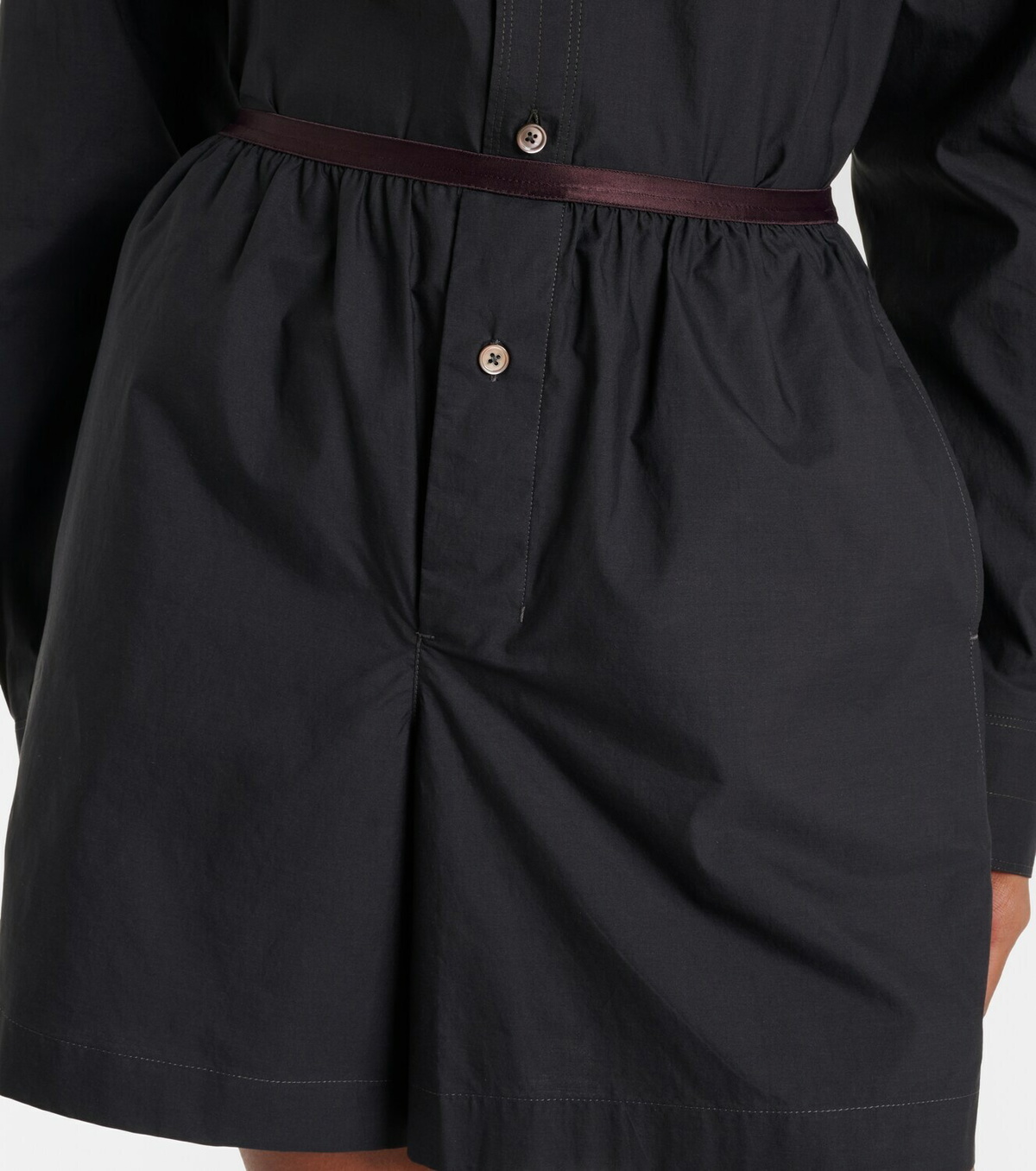 Lemaire Cotton and silk shorts