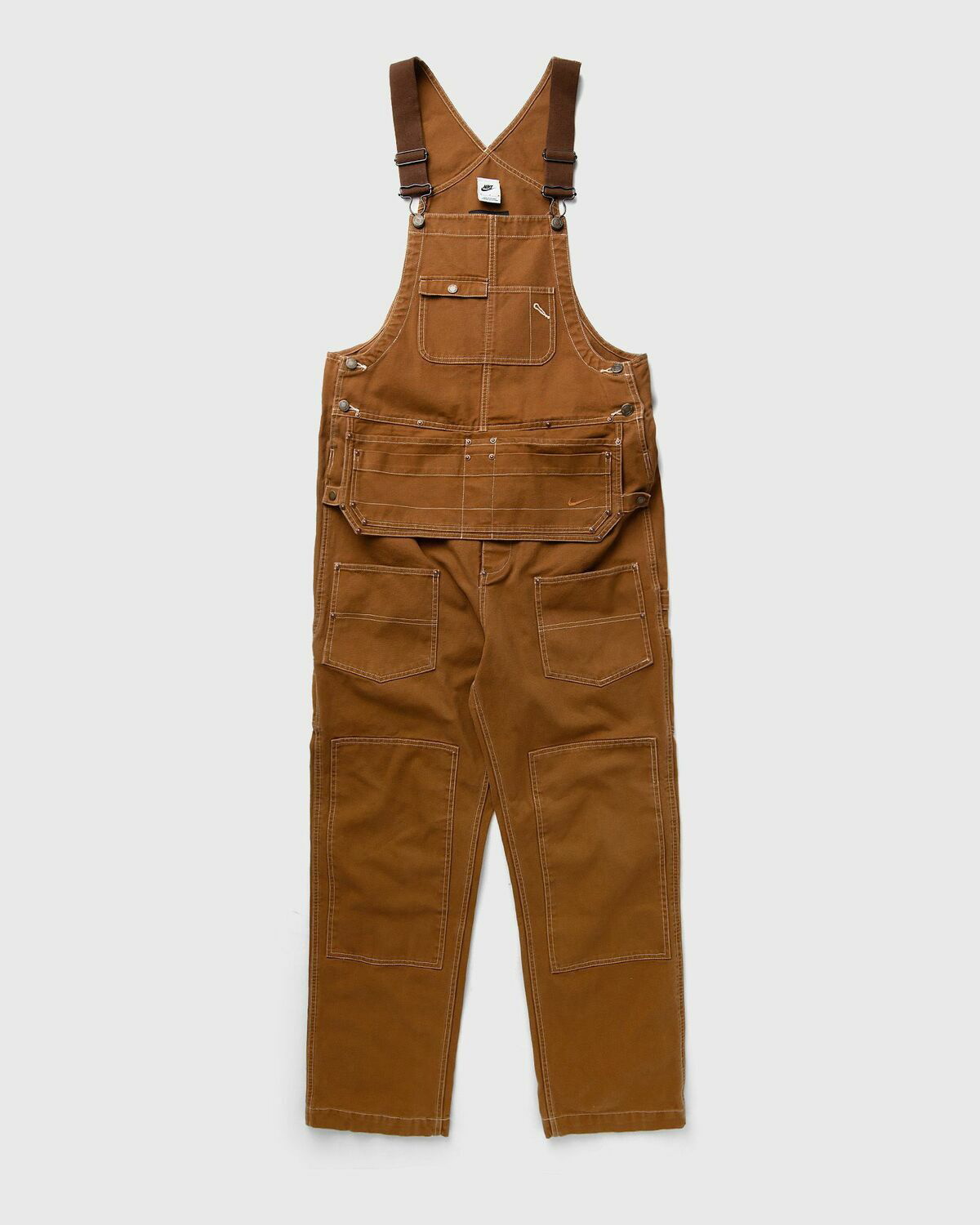 Nike M Nl Carpenter Overall Brown Casual Pants Nike