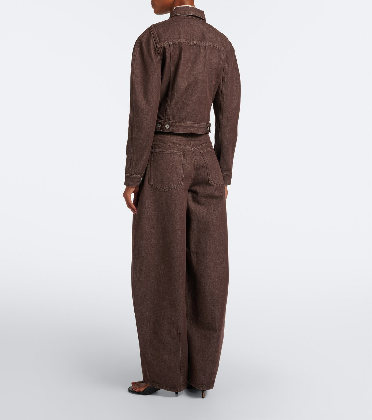 Jacquemus Ovalo barrel-leg jeans